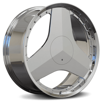 CUSTOM FORGED MONOBLOCK OLD SCHOOL MUSCLE CAR WHEELS SERIES: RV-MC33 - RVRN WHEELS